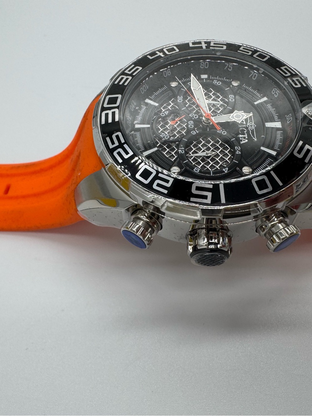 Invicta Speedway SCUBA Typhoon Men's Watch - 50mm. Orange - Picture 11 of 17